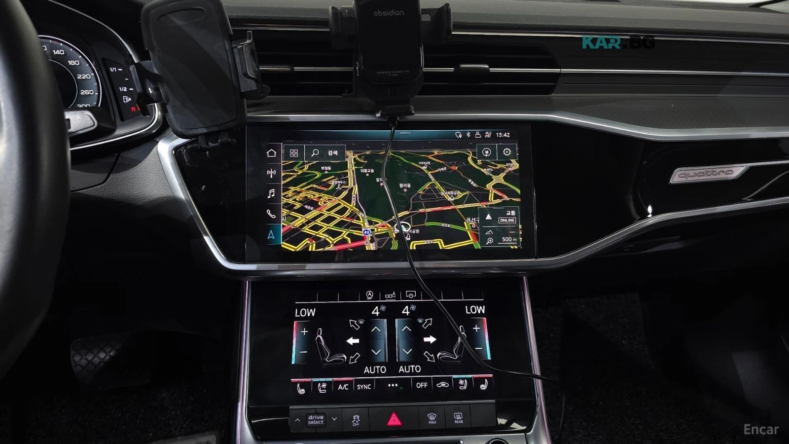 Audi A6 45-TFSI/QUATTRO/DRIVE-ASSISTS/SUNROOF, снимка 10 - Автомобили и джипове - 55741848