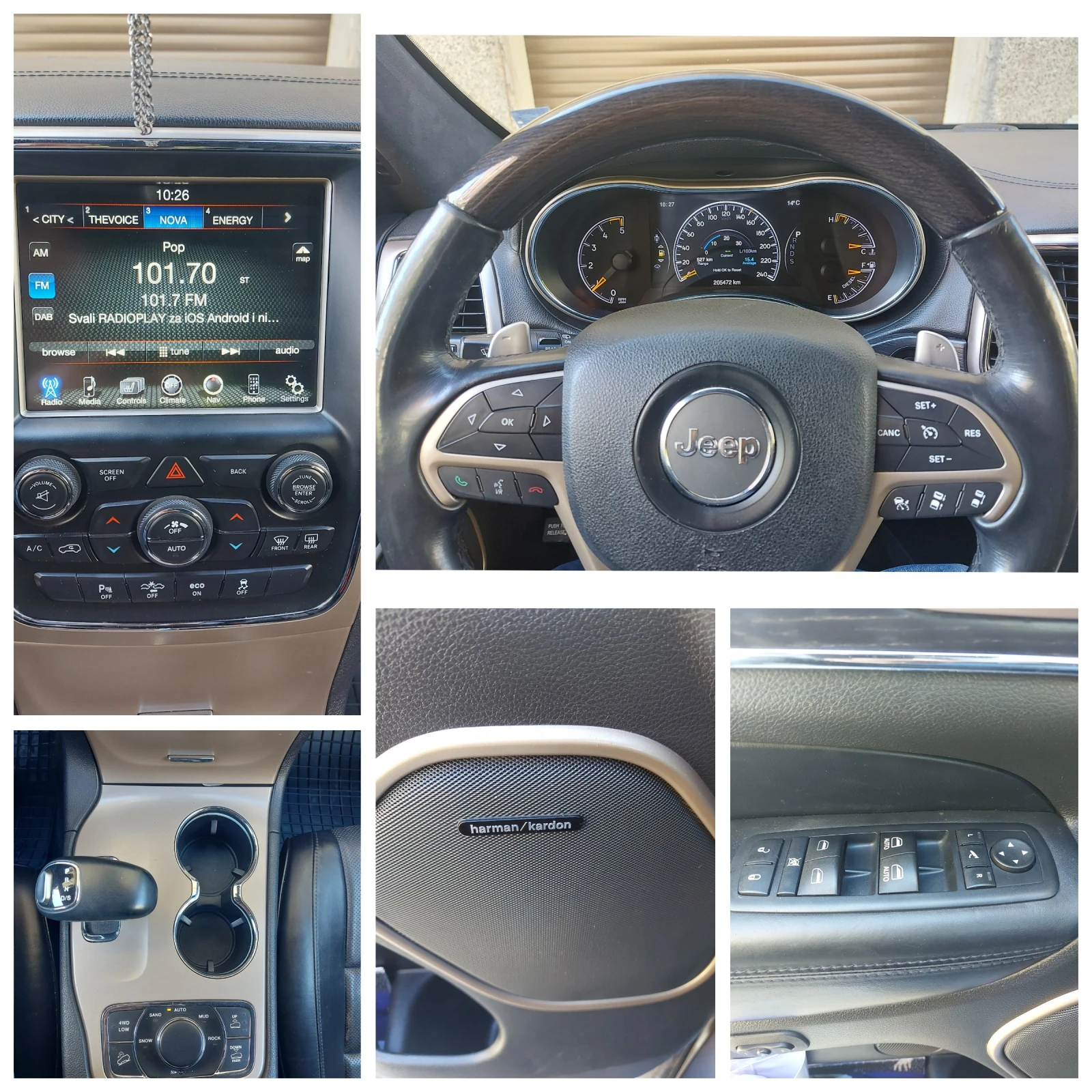 Jeep Grand cherokee SUMMIT EU6, снимка 16 - Автомобили и джипове - 54613502