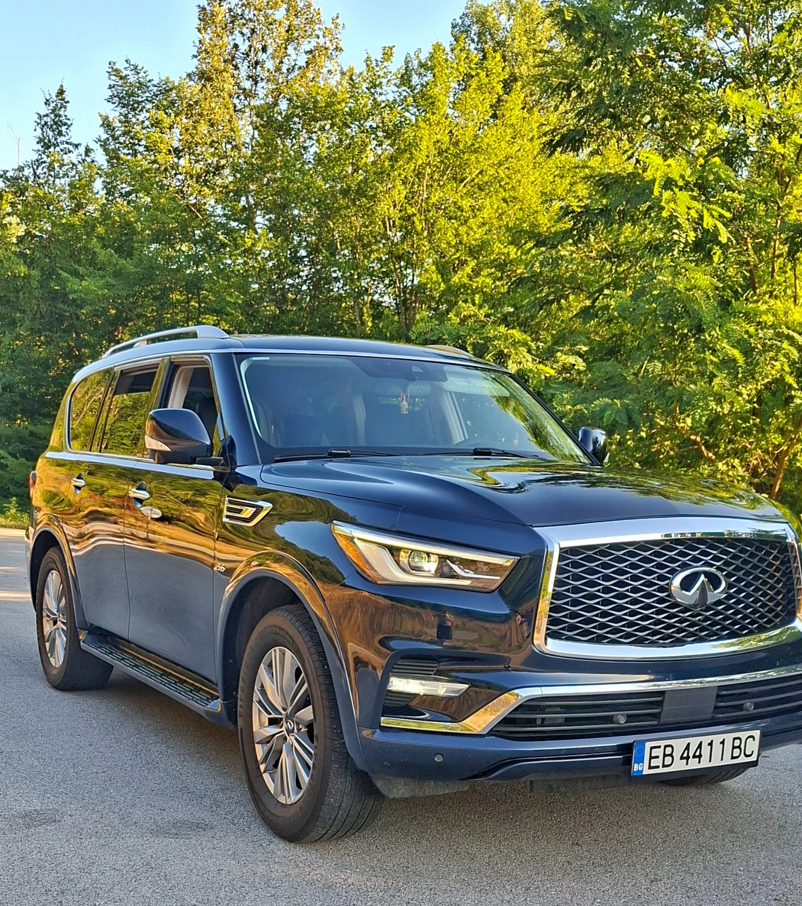 Infiniti QX80 5.6 V8 400к.с. , снимка 3 - Автомобили и джипове - 55340775