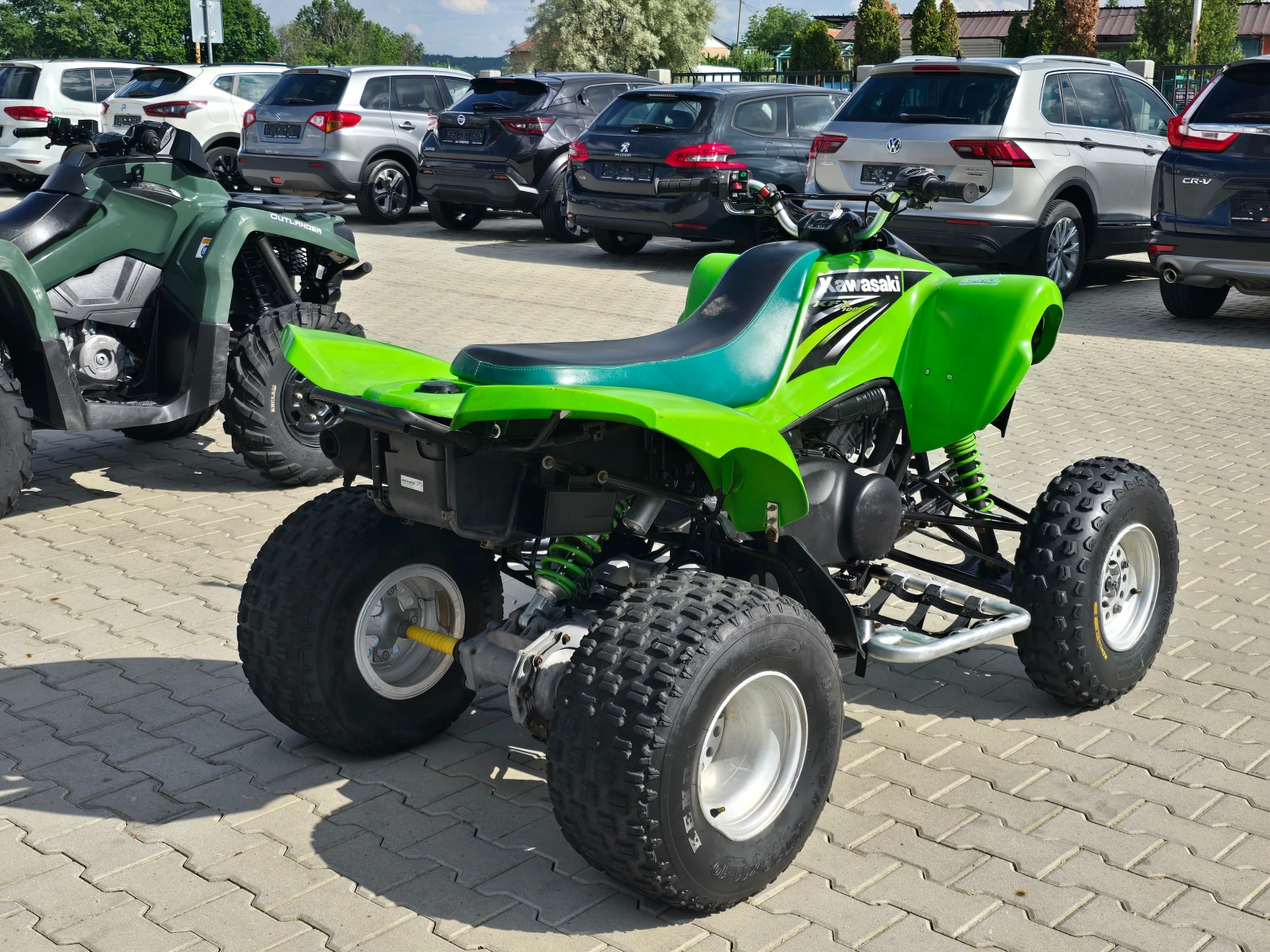 Kawasaki Kfx 700сс, 2008г., снимка 5 - Мотоциклети и мототехника - 54762482