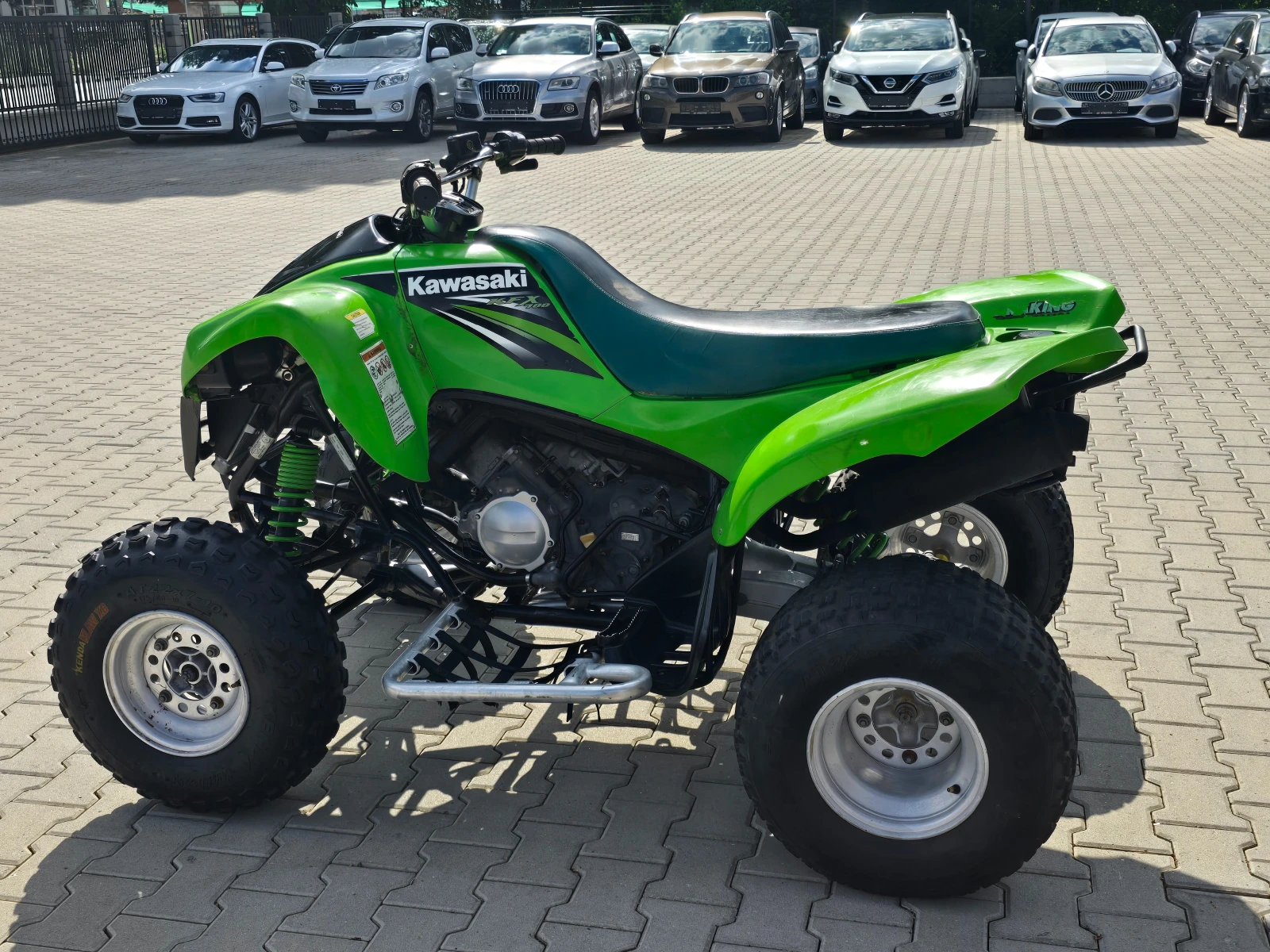 Kawasaki Kfx 700сс, 2008г., снимка 7 - Мотоциклети и мототехника - 54762482