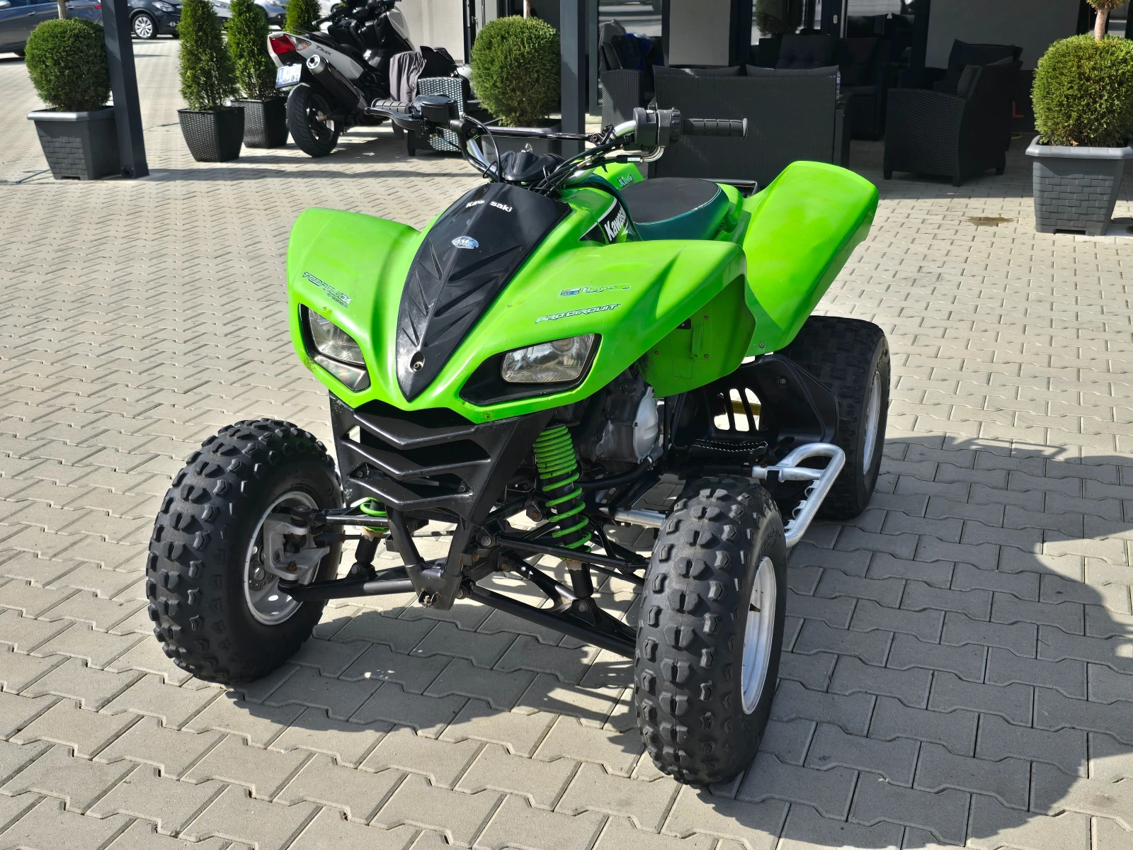 Kawasaki Kfx 700сс, 2008г., снимка 9 - Мотоциклети и мототехника - 54762482