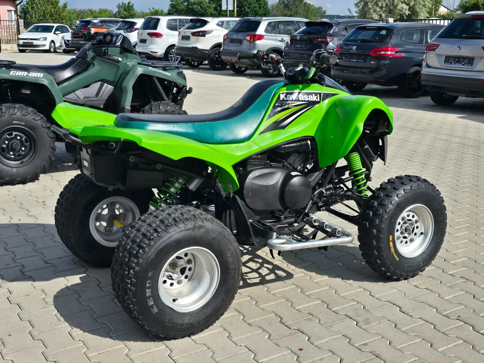 Kawasaki Kfx 700сс, 2008г., снимка 4 - Мотоциклети и мототехника - 54762482