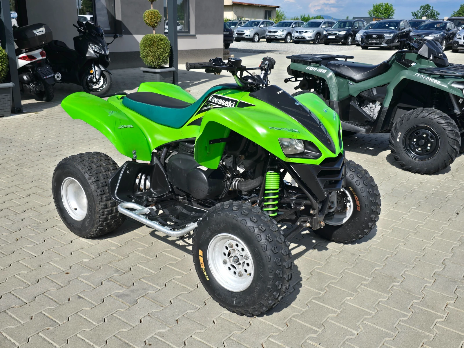 Kawasaki Kfx 700сс, 2008г., снимка 2 - Мотоциклети и мототехника - 54762482