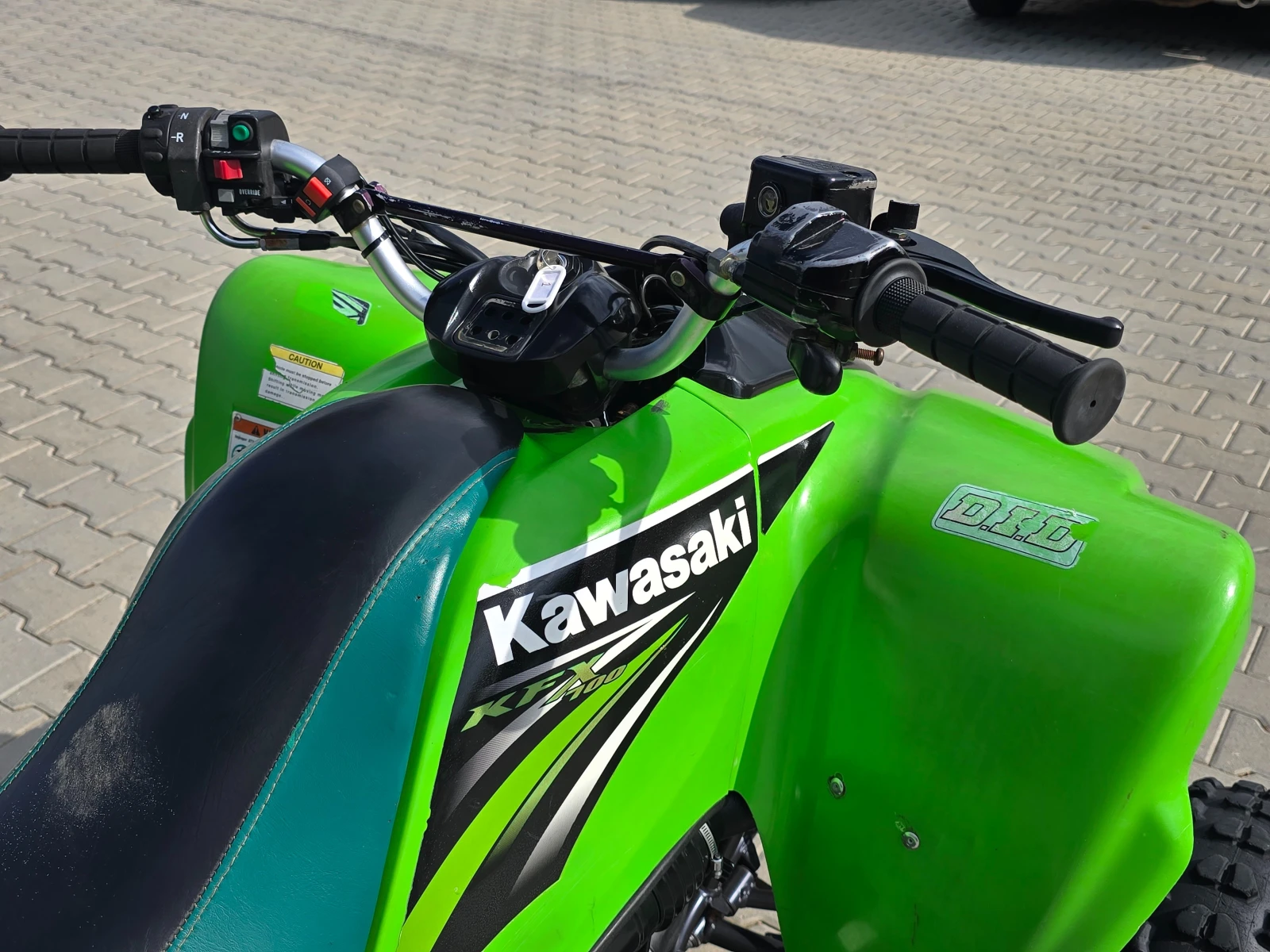 Kawasaki Kfx 700сс, 2008г., снимка 11 - Мотоциклети и мототехника - 54762482