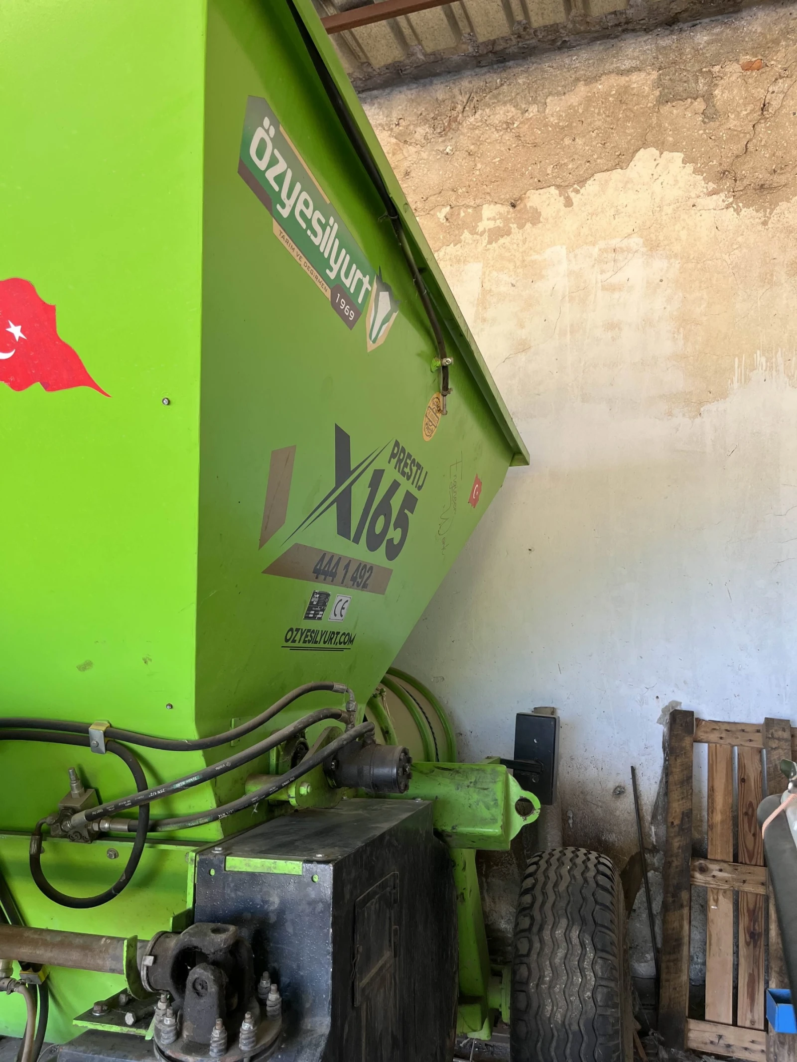 Друг вид Внос Силажопълначка Ozyesilyurt PRESTIGE-X165 DMSM - изображение 3