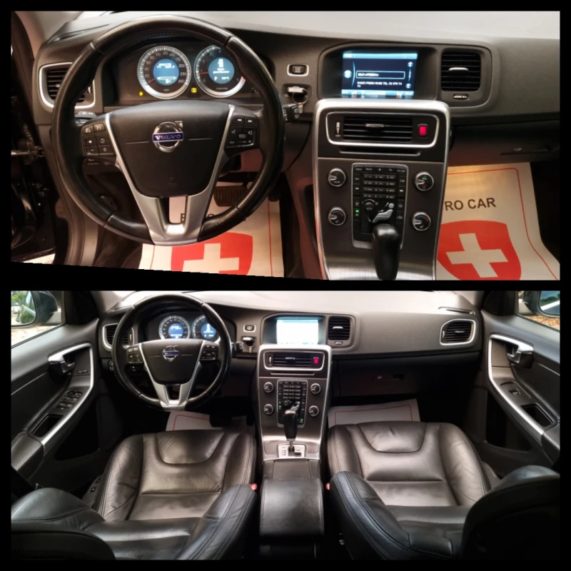 Volvo V60 2.0i T5 * SUMMUM* * АВТОМАТИК* * ОБСЛУЖЕН* * SWISS, снимка 10 - Автомобили и джипове - 47525896