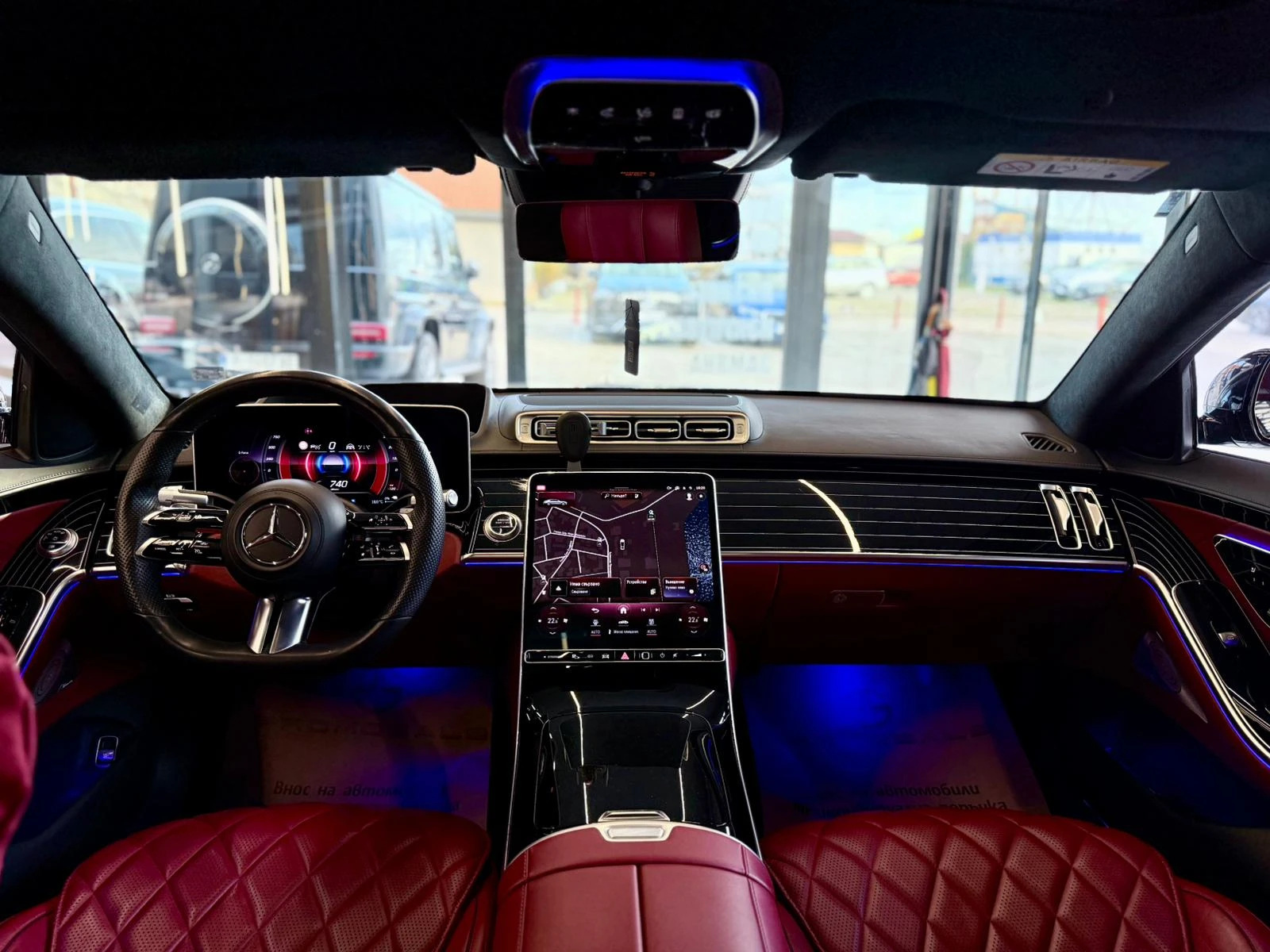 Mercedes-Benz S 580 E* AMG* 4Matic* �������* �����* Burm* ������  | Mobile.bg � ����������� 9