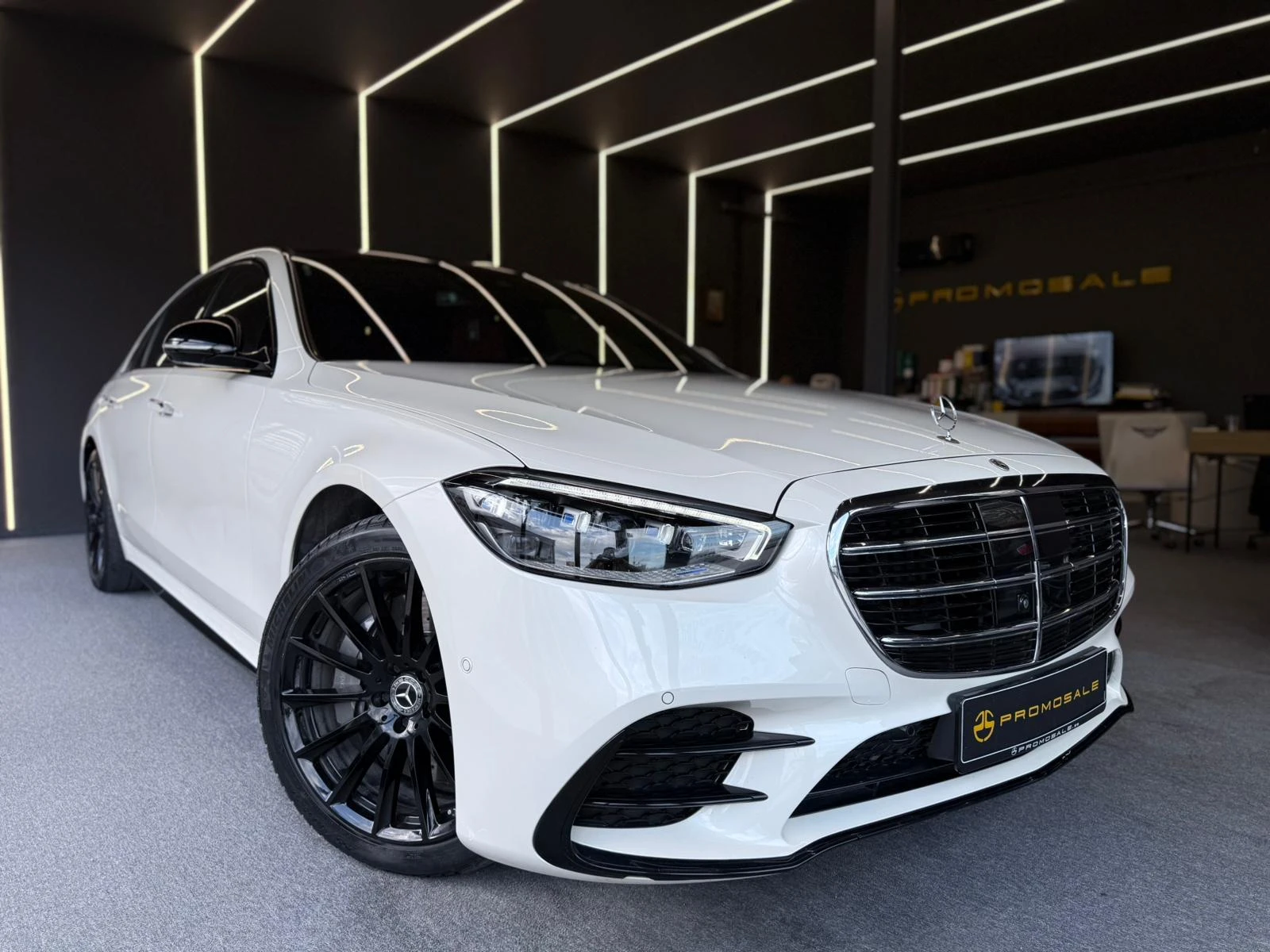 Mercedes-Benz S 580 E* AMG* 4Matic* Подгрев* Обдух* Burm* Лизинг 