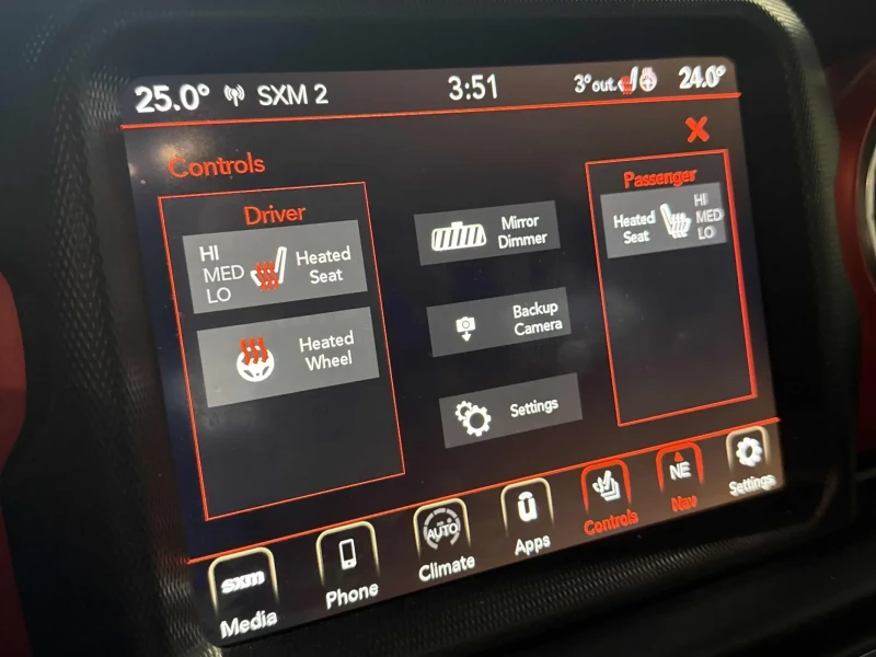 Jeep Wrangler UNLIMITED RUBICON/3.6/КОЖА/КАМЕРА, снимка 11 - Автомобили и джипове - 53435989