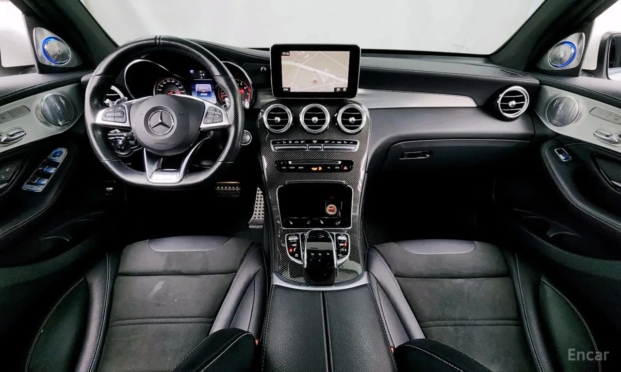 Mercedes-Benz GLC 63 AMG / Distronic / 360 / HUD / Burmester / Автокредит, снимка 7 - Автомобили и джипове - 55983001