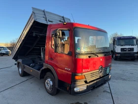 Mercedes-Benz Atego 817 , тристранен самосвал , коп:4.10м , снимка 1