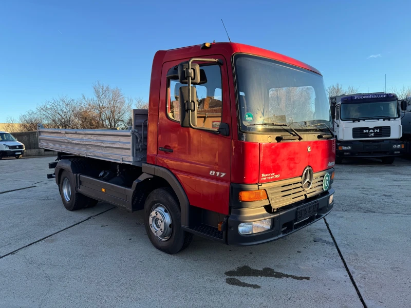 Mercedes-Benz Atego 817 , тристранен самосвал , коп:4.10м , снимка 13 - Камиони - 48380419