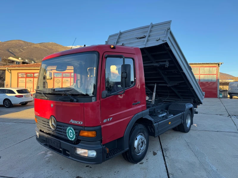 Mercedes-Benz Atego 817 , тристранен самосвал , коп:4.10м , снимка 2 - Камиони - 48380419