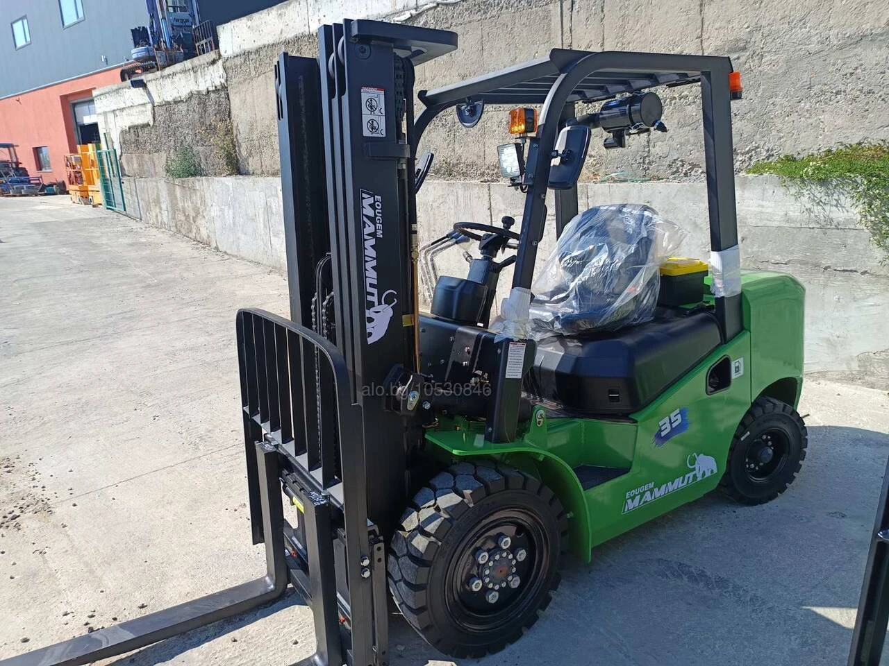 Мотокар Mitsubishi 3, 5 тона Чисто НОВИ, снимка 3 - Индустриална техника - 55996313