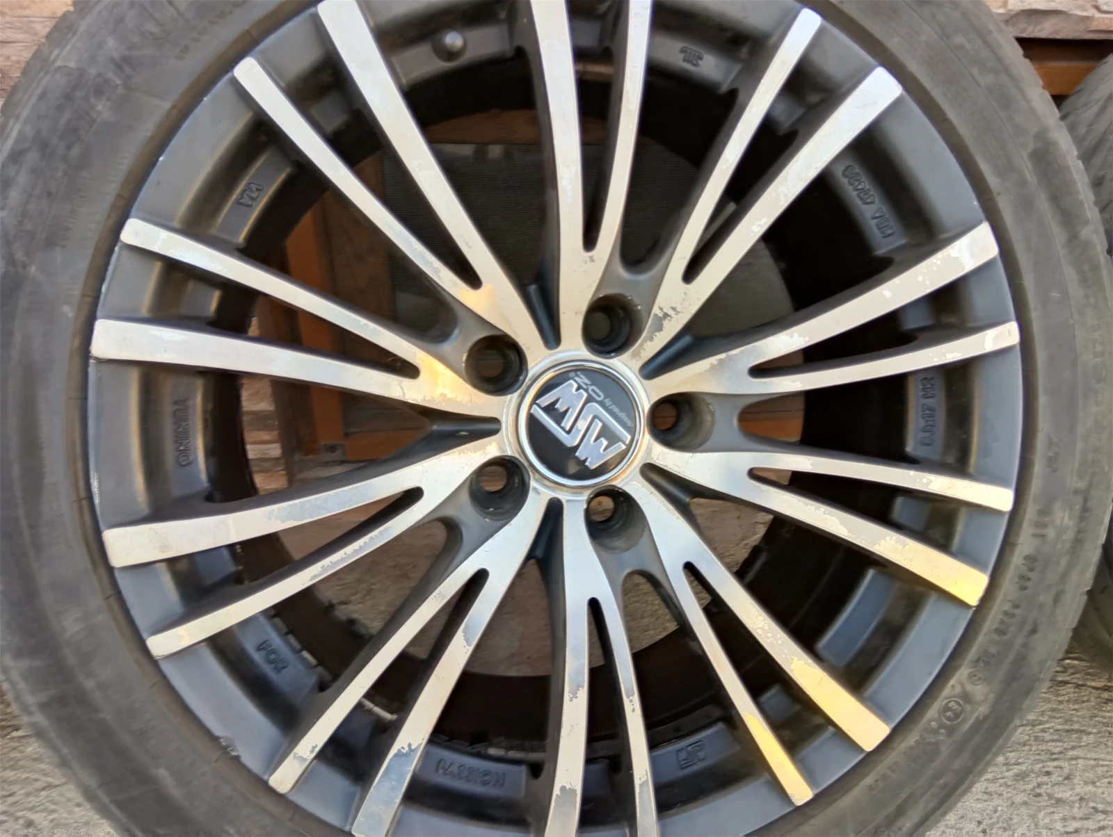 Гуми с джанти Continental 235/45R17, снимка 2 - Гуми и джанти - 54441111