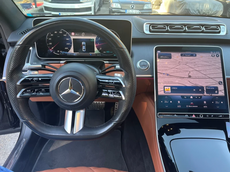 Mercedes-Benz S 580 AMG/Long/4Matic/Pano/Burmester/Авансова Вноска , снимка 9 - Автомобили и джипове - 51545694