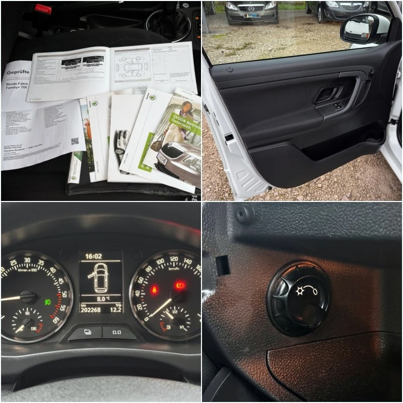 Skoda Fabia 1.6TDi Facelift ELEGANCE, снимка 14 - Автомобили и джипове - 52596329