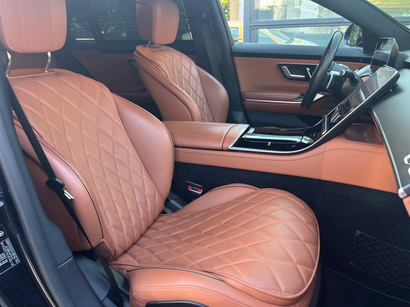 Mercedes-Benz S 580 AMG/Long/4Matic/Pano/Burmester/Авансова Вноска  | Mobile.bg — изображение 12
