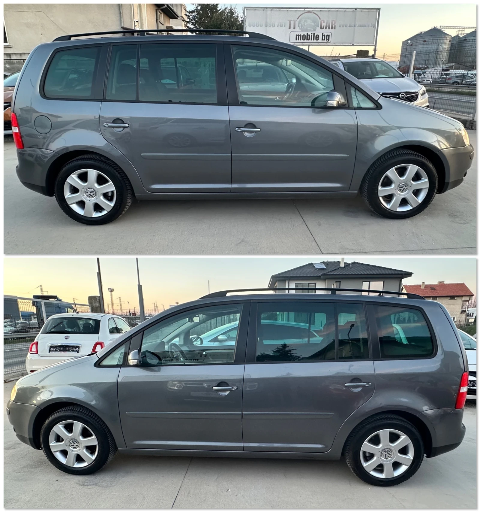 VW Touran 1.6 102к. Газ/бензин! Обслужен! Без ръжди!, снимка 7 - Автомобили и джипове - 54485213