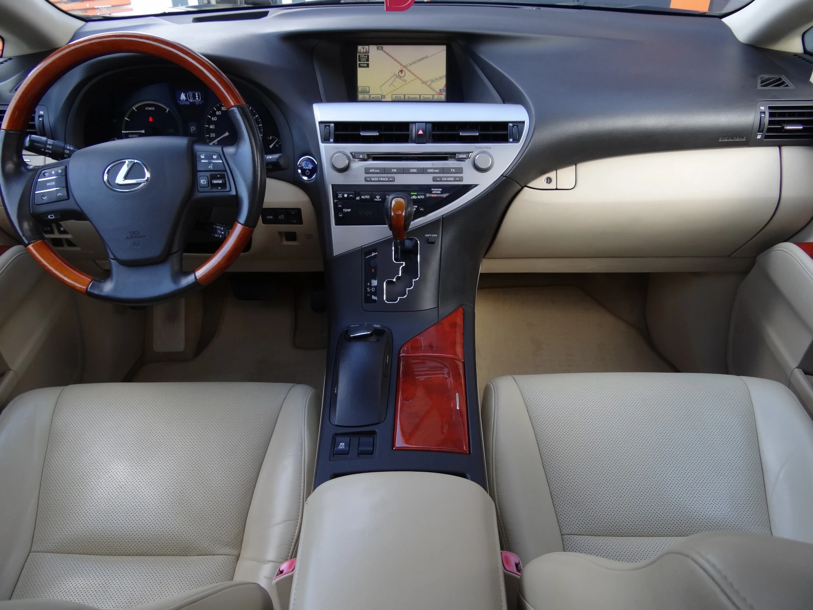 Lexus RX 450h 3.5i-248k.c.-Hybrid /4WD/Auto/Navi/Koja/Camera/, снимка 9 - Автомобили и джипове - 54687566