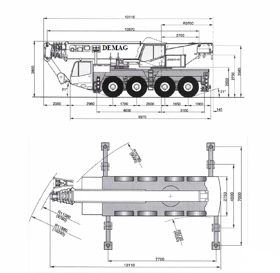Автокран Друга марка DEMAG AC 80-2  8x8x8, снимка 14