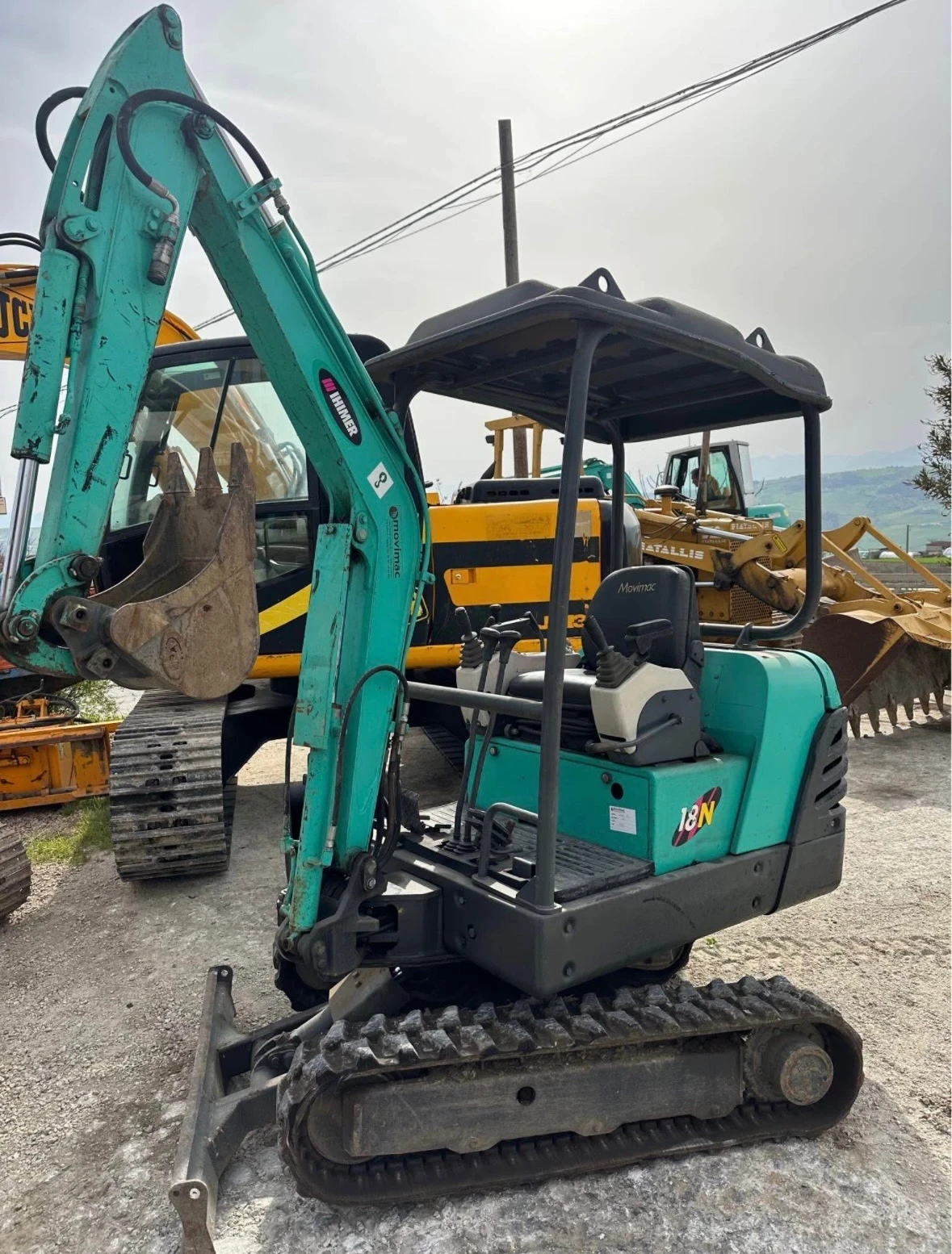 Багер Yanmar Ihmer 18N, снимка 2 - Индустриална техника - 54058715