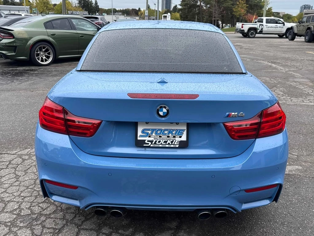 BMW M4 * 2dr Conv * CARFAX * БЕЗ ПЪРВОНАЧАЛНА ВНОСКА - изображение 4