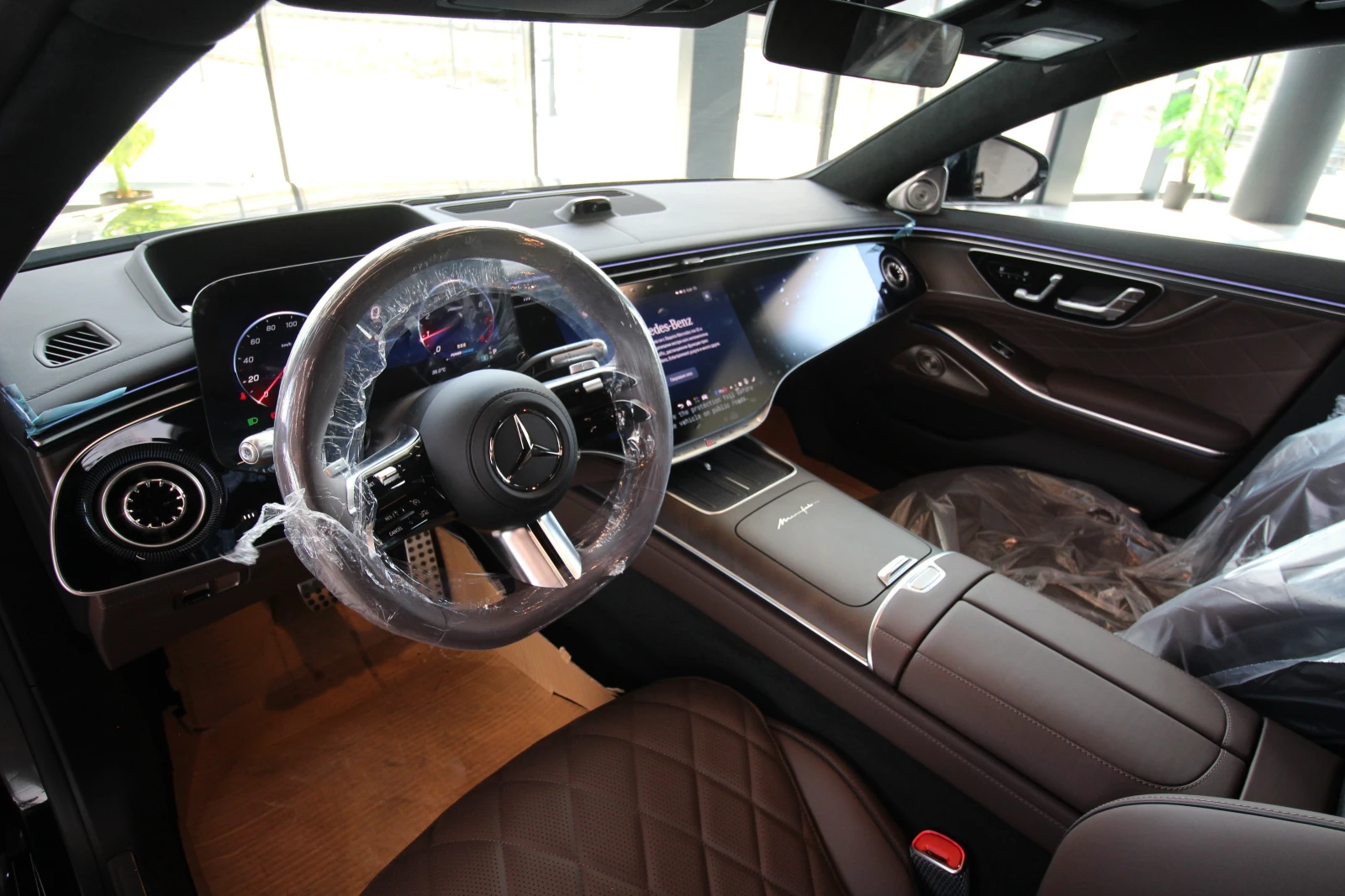 Mercedes-Benz S 580 Long 4M AMG Plus New = MGT Conf = Manufaktur Gold | Mobile.bg � ����������� 9