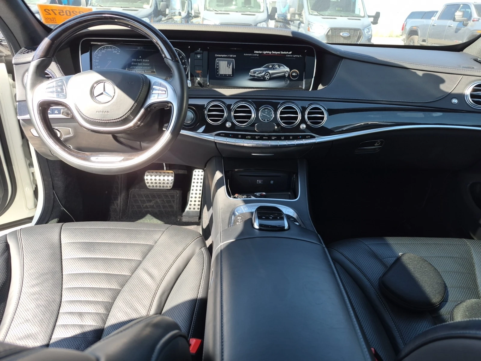 Mercedes-Benz S 550 HEAD UP * ОБДУХВАНЕ * TV * AMG PACK * CARFAX * , снимка 6 - Автомобили и джипове - 54545076