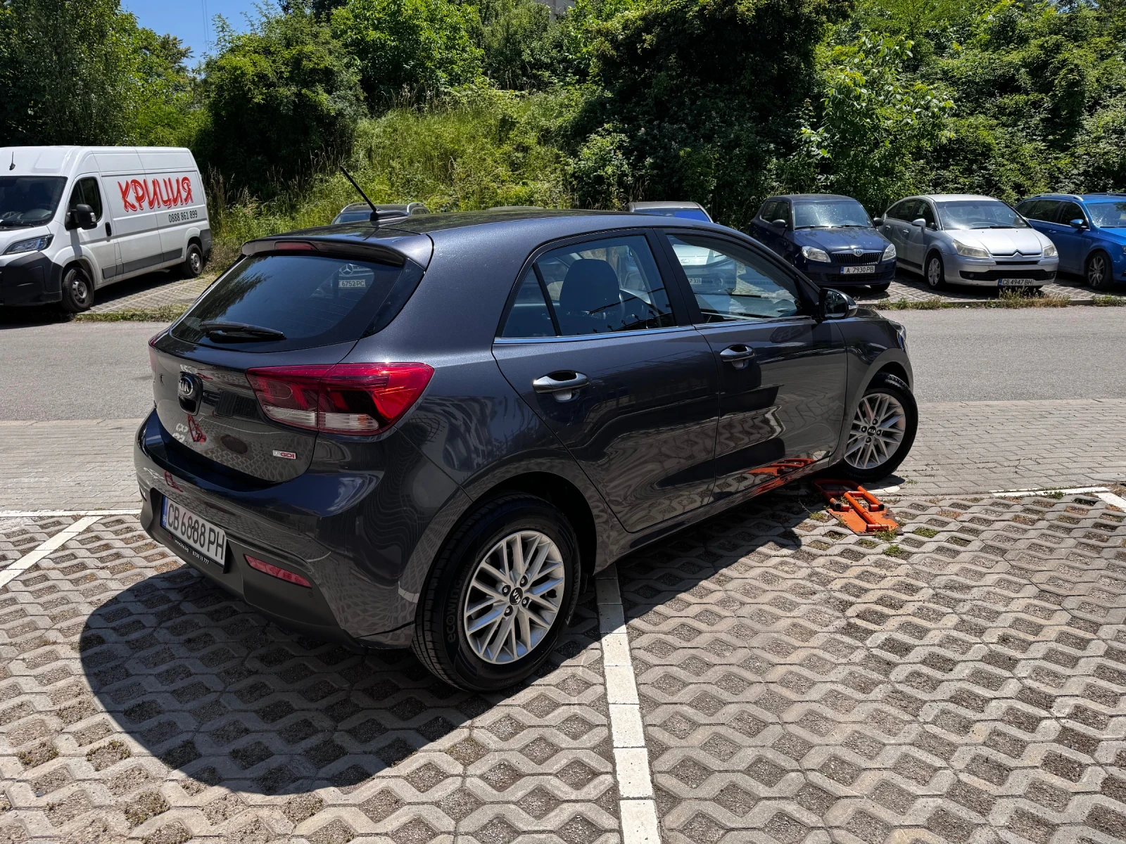 Kia Rio 1.0 Turbo АВТОМАТИК нова от България, снимка 3 - Автомобили и джипове - 55036946