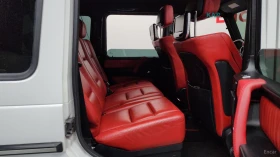Mercedes-Benz G 63 AMG ЧЕРВЕНАКОЖА* ОБДУХВ* НАВИ* ПАНО, снимка 9