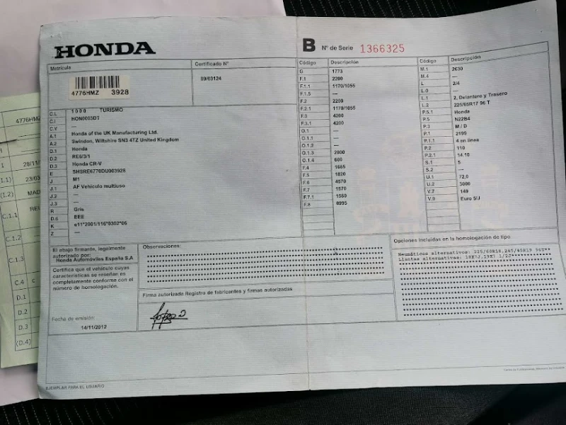 Honda Cr-v 2.2i 4x4 idtec , снимка 10 - Автомобили и джипове - 49046967