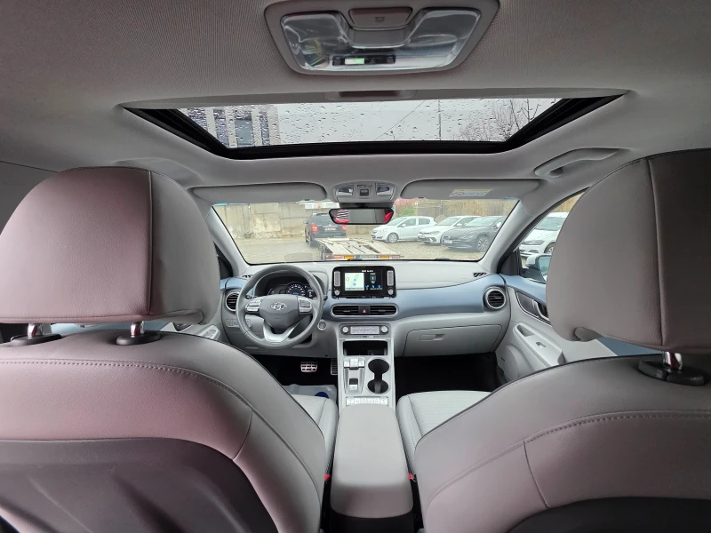 Hyundai Kona Бяла Кожа, Всички Екстри, снимка 10 - Автомобили и джипове - 52416973