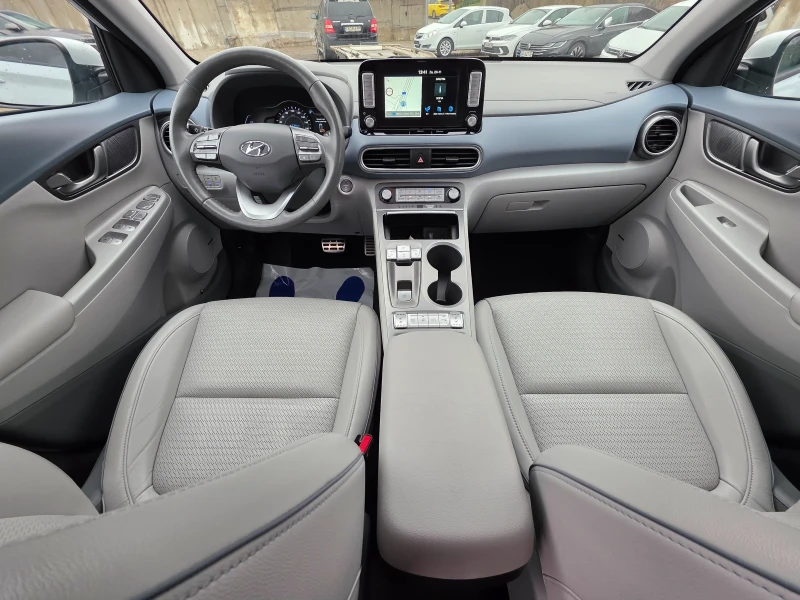 Hyundai Kona Бяла Кожа, Всички Екстри, снимка 9 - Автомобили и джипове - 52416973