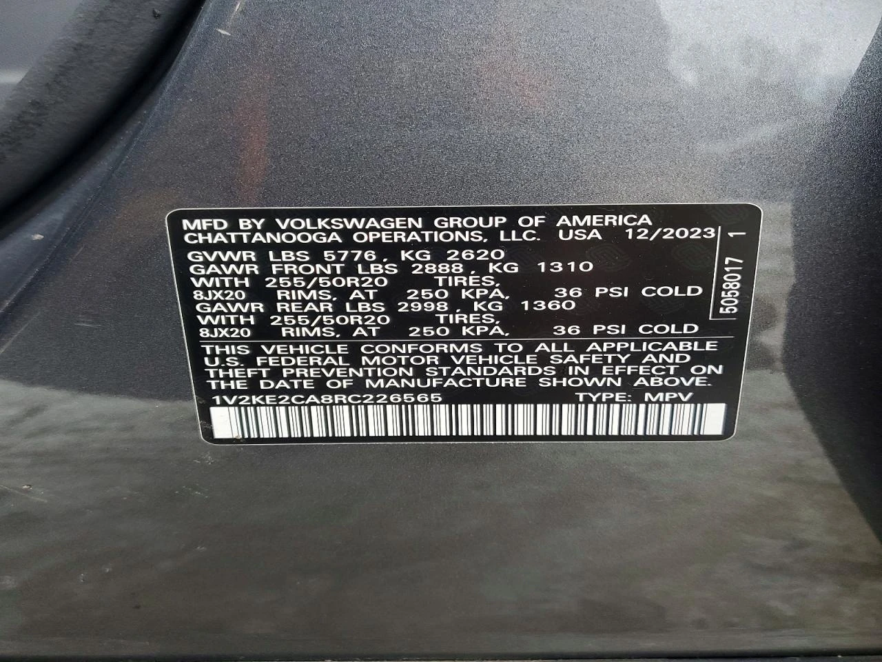 VW Atlas 2.0l Volkswagen Cross Sport Se, снимка 13 - Автомобили и джипове - 54121073