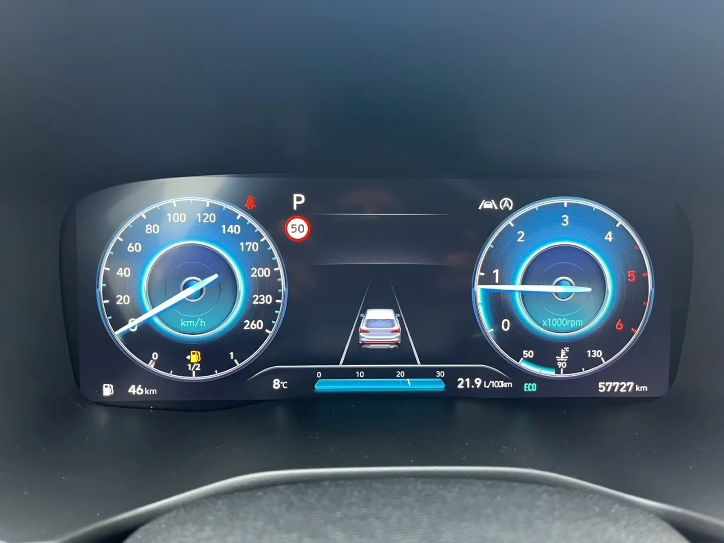Hyundai Santa fe PRIME 2.2 CRDi 4WD * AHK* LEDER* KLIMASITZ, снимка 12 - Автомобили и джипове - 55833031