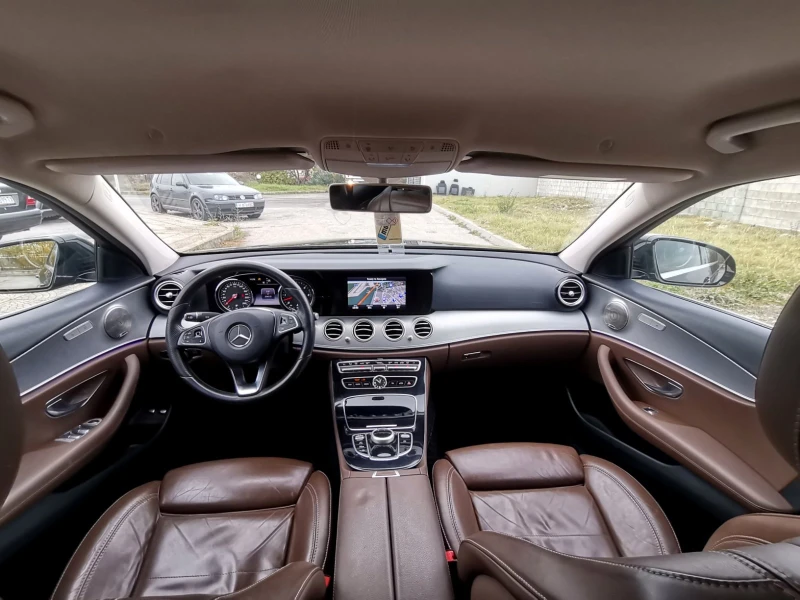 Mercedes-Benz E 350 ЛИЗИНГ/УНИКАТ/9G/Burmester, снимка 14 - Автомобили и джипове - 53072533