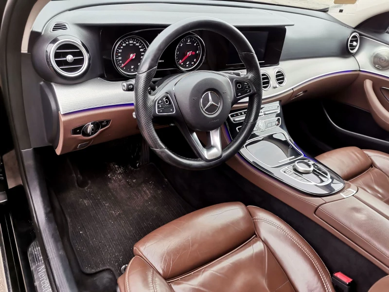 Mercedes-Benz E 350 ЛИЗИНГ/УНИКАТ/9G/Burmester, снимка 8 - Автомобили и джипове - 53072533