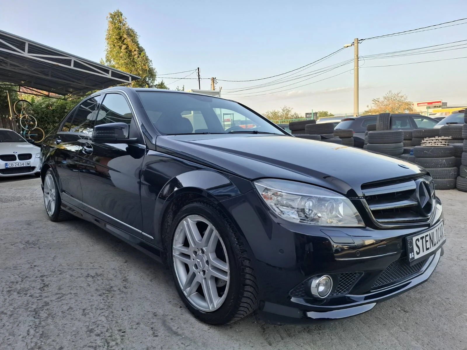 Mercedes-Benz C 180 KOMPRESSOR - //AMG Sport, снимка 5 - Автомобили и джипове - 55893592