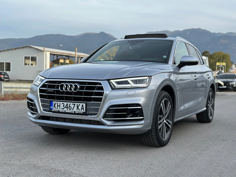 Audi Q5 3.0-TDI-S-line+ PANORAMA-MATRIX-KAMERA-DIGITALEN K, снимка 3 - Автомобили и джипове - 46356926