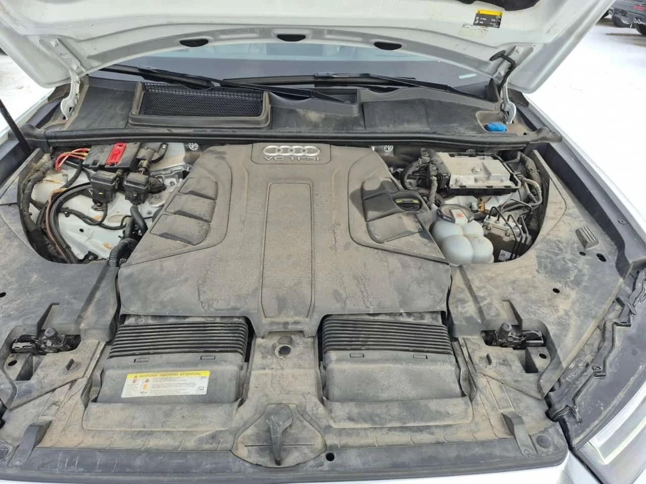 Audi Q7  3.0T TECHNIK /360/DISTRONIC/HEAD UP/AMBIENT/BOSE, снимка 16 - Автомобили и джипове - 53866837