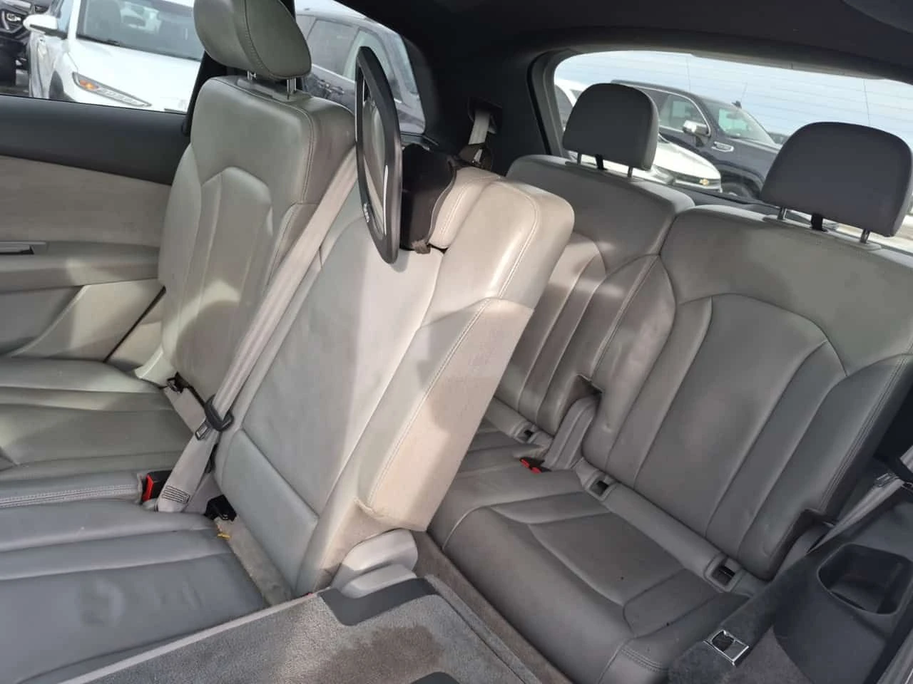 Audi Q7  3.0T TECHNIK /360/DISTRONIC/HEAD UP/AMBIENT/BOSE, снимка 12 - Автомобили и джипове - 53866837