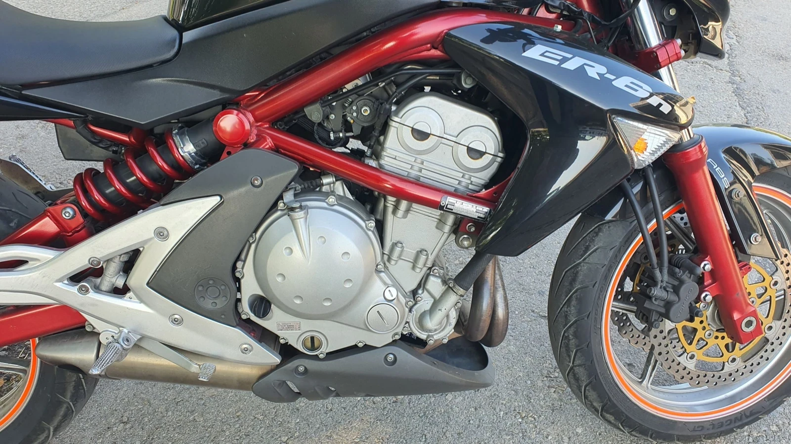 Kawasaki ER 6N ABS преден и заден - изображение 7