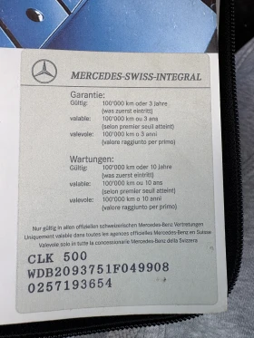 Mercedes-Benz CLK 500 - 9999 € / 19556.34 лв. - 15497706 15