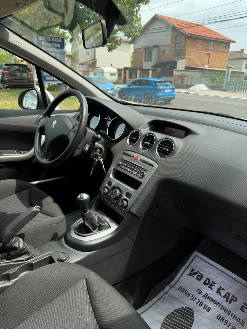 Peugeot 308 1.6 DIESEL AUSTRIA, снимка 13 - Автомобили и джипове - 51204157