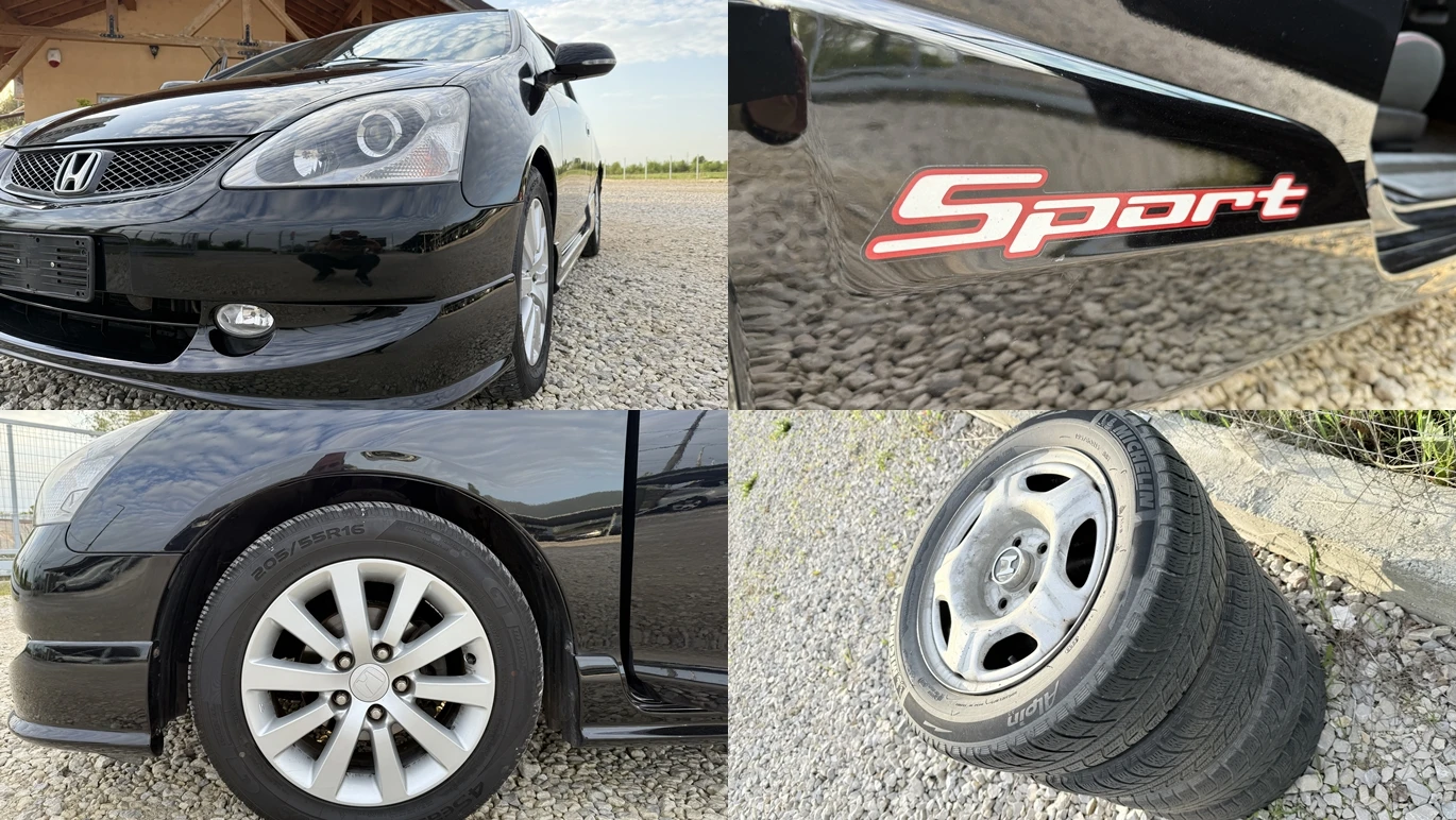 Honda Civic 1.7CDTI-101к.с.-ВНОС ИТАЛИЯ - изображение 10