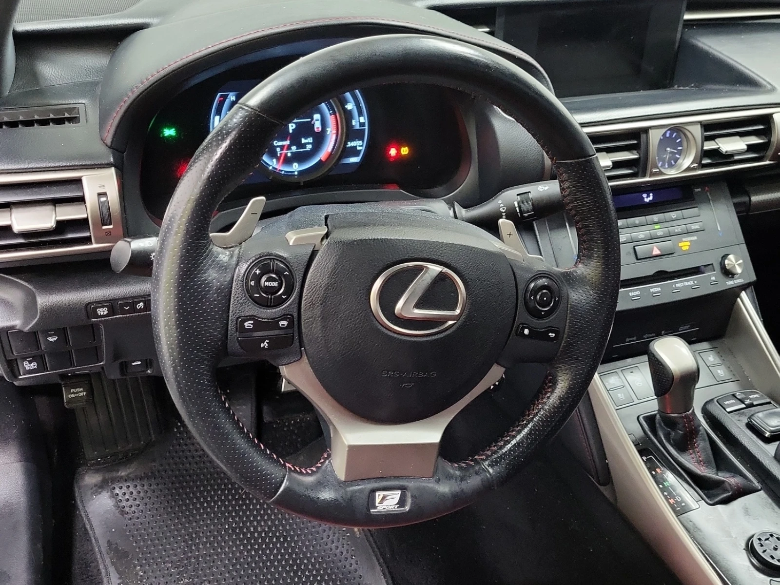 Lexus IS 250 F SPORT * ОБДУХВАНЕ * ЧЕРВЕН ИНТЕРИОР * CARFAX * , снимка 9 - Автомобили и джипове - 54099100