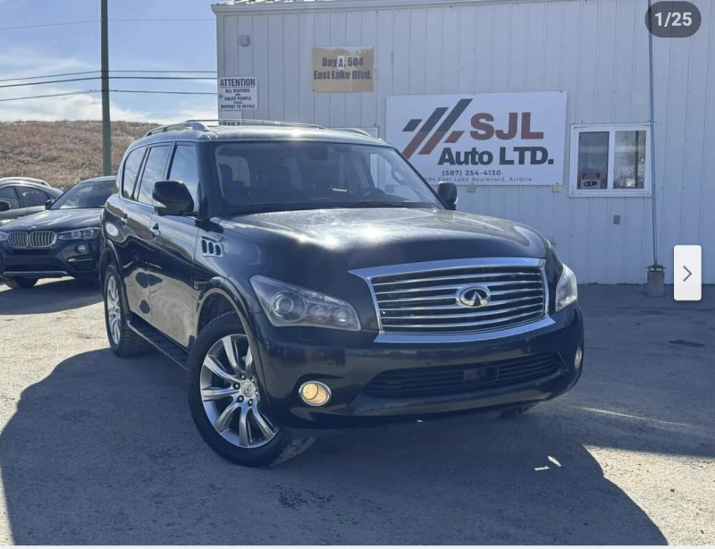 Infiniti QX80 ПОДГРЕВ* КАМЕРА* КЕЙЛЕС* LANE* ASSIST*  - 27999 лв. / 14315.66 € - 65403274 1