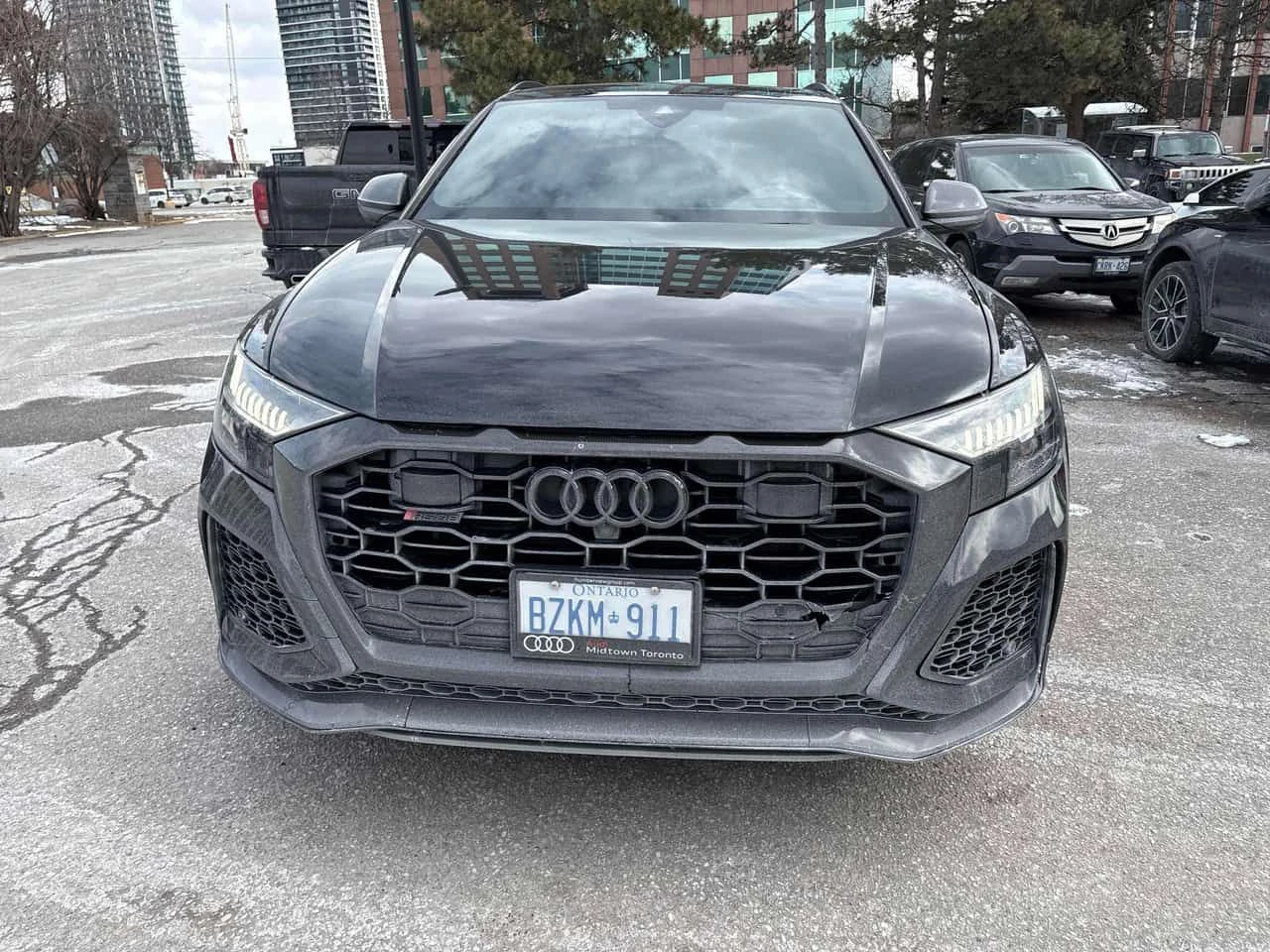 Audi RSQ8 * ДИСТРОНИК * 360 * ПРЕДСТАВИТЕЛСТВО * ОБДУХВАНЕ, снимка 6 - Автомобили и джипове - 53891753